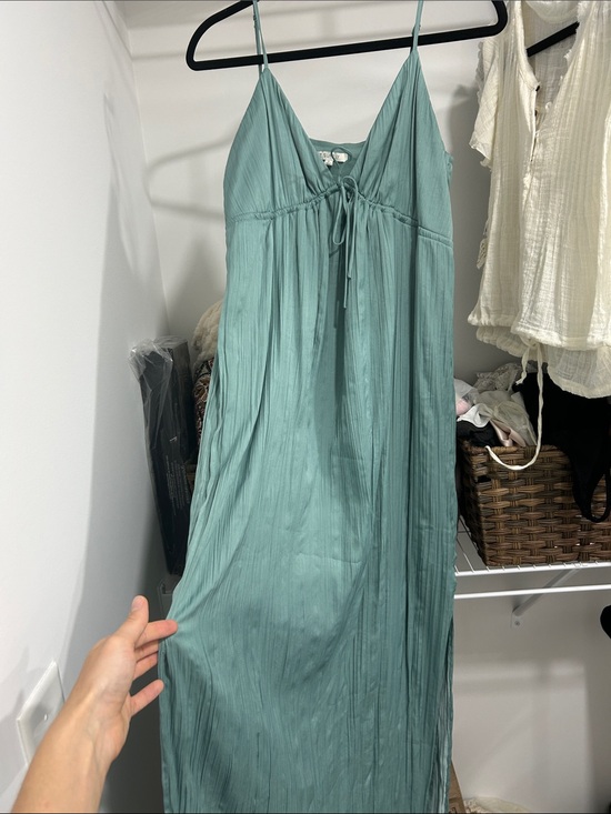 Z Supply Dresses & Skirts - Z Supply Sage Green Maxi Dress with Spaghetti Straps